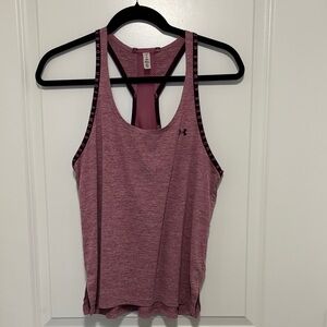 Under Armour Women's Pink Racerback Tank Top